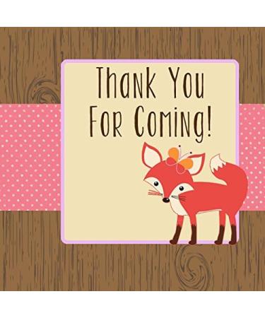 Fox Lip Balm Favors for Girl - Woodland Baby Shower & Birthday - Cute Fox Theme Party Gifts - Buy Online on GoSupps.com