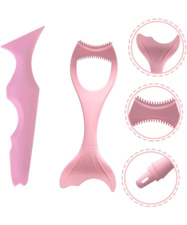Balacoo 2pcs Eyeliner Tool Lash Kit Lip Line for Beginners Silicone Eyebrow Stencil Mask Spoon Third Gear - Buy Online on GoSupps.com