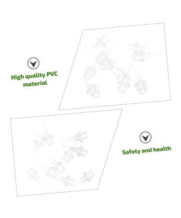 10pcs Disposable Ear Washer Tips - Ear Cleaning System Nozzle for Camera Accessories - PVC Tubes for Effective Ear Cleaning - Buy Online on GoSupps.com