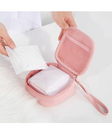 2 Pcs Sanitary Napkin Storage Bags | Portable Menstrual Cup Pouch | Feminine Menstruation Bag Holder | (5.5 x 4.7 Inch) - Buy Online on GoSupps.com