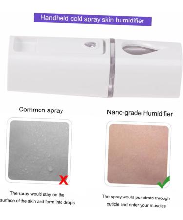 Angoily 2 Pcs Carpet Spots Eyelash Handy Sprayer Hunidifier Mist Sprayer Spray Meter The Face Steamboat 10.5*3cmx2pcs Whitex2pcs - Buy Online on GoSupps.com