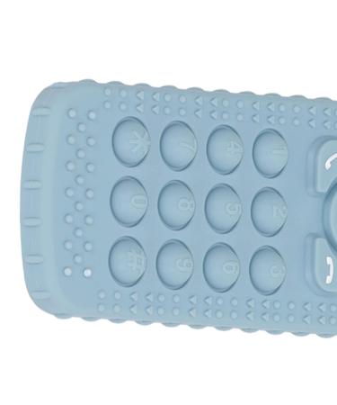 Portable Remote Control Shaped Teething Toy for Babies - Blue - Buy Online on GoSupps.com