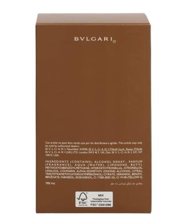 Bvlgari Man Terrae Essence for Men - 3.4 oz EDP Spray Woody Vetiver 3.4 Fl Oz (Pack of 1) - Buy Online on GoSupps.com