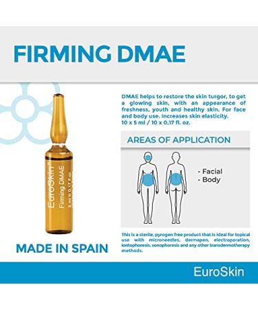 MEDIDERMIK FIRMING DMAE. DMAE Dermik helps improve the appearance of photo aged skin especially when flaccidity is present. 20 ampoules x 5 ml / 20 ampoules x 0 17 fl. oz - Buy Online on GoSupps.com