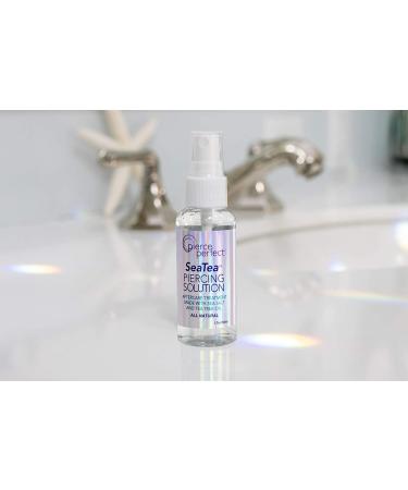 SeaTea Aftercare Ocean H2O Salt Spray for Piercings 1.7oz (Pack of 2) - Buy Online on GoSupps.com
