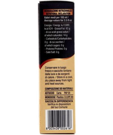 Di Carlo Tutto Italiano Olio Extra Vergine di Oliva 100% Italian Virgin Olive Oil Extra Each package contains 5 single-dose sticks of 12 ml - Buy Online on GoSupps.com