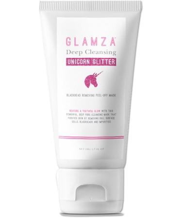 Glamza Unicorn Glitter Peel Off Mask Deep Cleansing Pore Black Head Blackhead Skin Care - Buy Online on GoSupps.com
