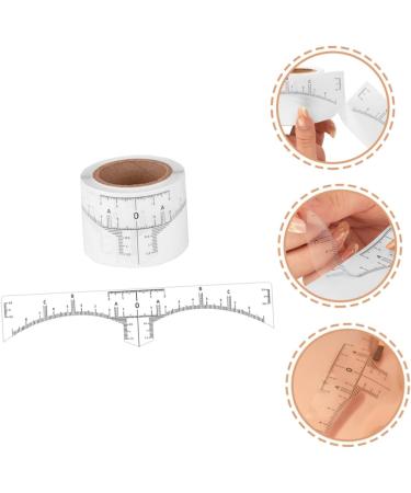 HAPINARY 50pcs Leveling Eyebrow Ruler Eyebrow Line for Measurement Marker Eyebrow Ruler - Buy Online on GoSupps.com