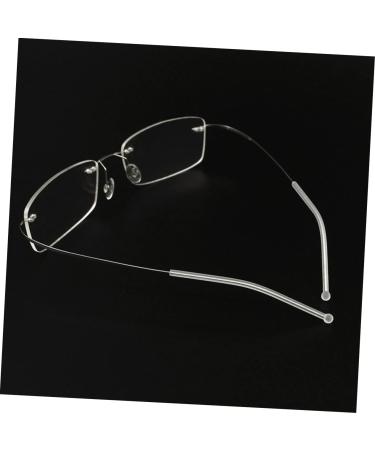EXCEART Glasses Strap Holder & Tips for Kids - 12 Pairs Silicone Sunglasses Ear Hooks | Allergy Prevention | White Gel Sleeves 7x0.45cm - Buy Online on GoSupps.com