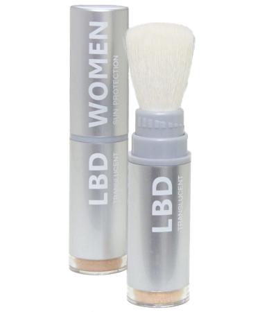 La Bella Donna Natural Mineral Women's Waterproof SPF 50 Powder Sunscreen with Exclusive Dial System Dispensing Brush | NON-NANO | NON-CHEMICAL | REEF SAFE - 5g (Light to Medium) 2