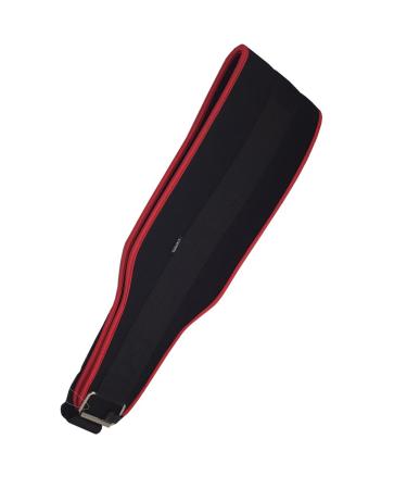 Strength Training Belt. Weightlifting Aid. Back Support. Lumbar Support for Lifting Excercises. Xtra Large. Black/Red