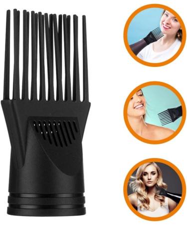 Healeved Blow Dryer Comb Attachment 5pcs Blow Dryer Pick Attachment Hairdressing Wind Blow Cover Comb Attachment Nozzle Hair Dryer Drying Flat Nozzle Styling Tool - Buy Online on GoSupps.com
