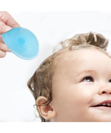 Zerodeko Baby Essentials: 2-Pack Silicone Bath Brushes for Gentle Cleaning and Sensory Stimulation - Perfect for Infant, Toddler, and Newborn Kids - Buy Online on GoSupps.com