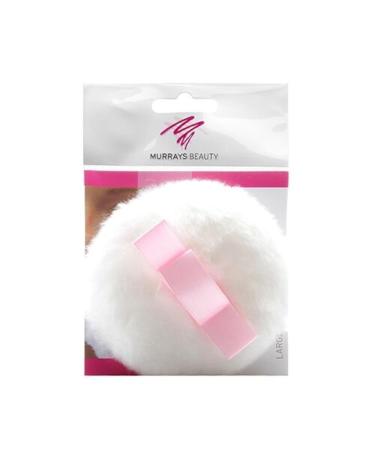 Murrays Manicure large powder puff 11 cm x 3 cm