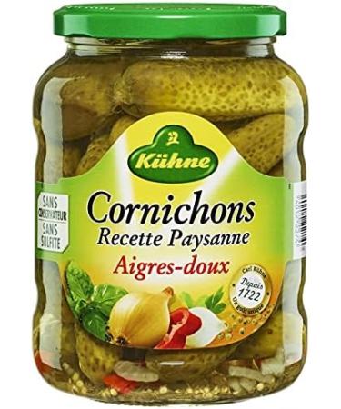 KUHNE - Sweet and Sour Country Gherkins 360G - Pack of 4 - Buy Online on GoSupps.com