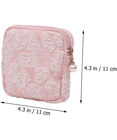 Healeved 6 STK Storage Bags for Women's Bandages & Pads - Portable Cotton Period Kit | Multi-Purpose 11x11x3cm - Buy Online on GoSupps.com