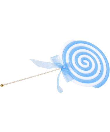 HOMSFOU 4pcs Foam Lollipop Ornament Christmas Decorations Gifts Gourmet Lollipops Kids Crafts Scene Decorative Props Christmas Lollipop Decorations Simulation Lollipop Creative Photo Prop Bluex4pcs 66x31cmx4pcs - Buy Online on GoSupps.com