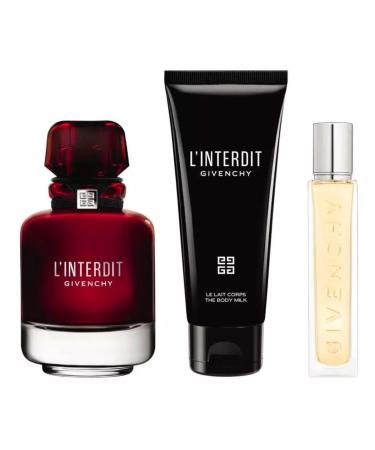 Givenchy Ladies L'interdit Rouge 3pc Gift Set Fragrances 3274872454019 - Buy Online on GoSupps.com