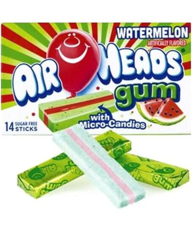 Airheads Sugar Free Candy Gum Variety Pack 6 x 34g - Blueraspberry Watermelon Raspberry lemonade Gum - Buy Online on GoSupps.com