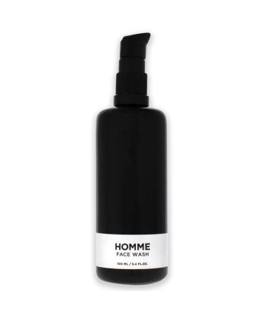 Premium Homme Face Wash for Men - 3.4 oz Gentle Cleanser for Clear Skin - Buy Online on GoSupps.com