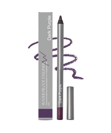 1440-minute long-lasting eyeliner matte gloss natural contour waterproof soft and colorful ultra-pigmented long-lasting gel eyeliner (Dark Purple)