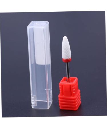 FRCOLOR Nails Drill Bits Electrical Tools Electric Tool Power Tools Nail Tools Manicure Tools Nail Accessories Manicure Drill Bits Nail Drill Bits Nail Grinding Head Ceramics Set medium Red - Buy Online on GoSupps.com