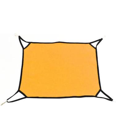 MICHLEY Pet Cat Cage Hammock - Yellow | Comfortable and Stylish Resting Spot for Your Feline Friend - Buy Online on GoSupps.com