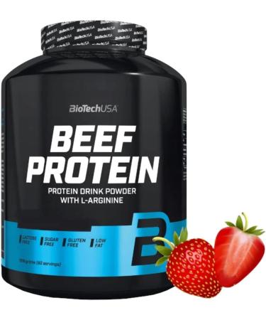 Biotech USA Beef Protein 500g - Premium Vanilla Cinnamon Flavor | High-Quality Protein for Muscle Gain & Recovery | International Shipping Available - Buy Online on GoSupps.com