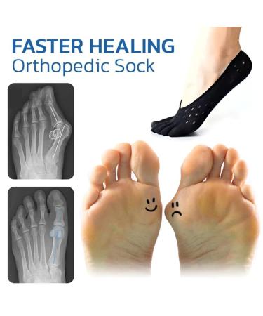 Buy Genetic Sockalign Orthopedic Compression Socks for Bunion Relief | 10 Pairs - Black - International Shipping - Buy Online on GoSupps.com