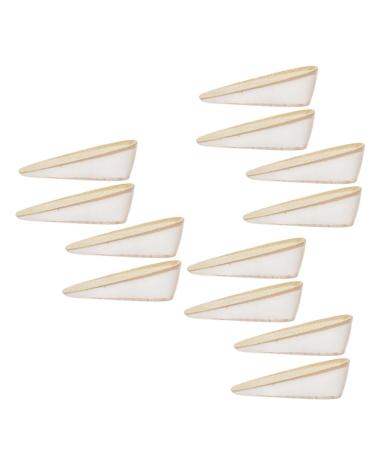 Mobestech 6 Pairs Booster Pad Shoes Inserts for Women Height Boosting Shoes for Men Heightening Heel Insole Invisible Shoe Lift Heels Miss High-Heel Boots Gel Internal Heightening