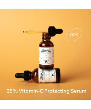 DPS Pure Advanced 25% Vitamin C Serum - High Potency Anti-Aging Face Formula with Vitamin E & Natural Antioxidants - Hydrating Skincare Made in USA - Buy Online on GoSupps.com