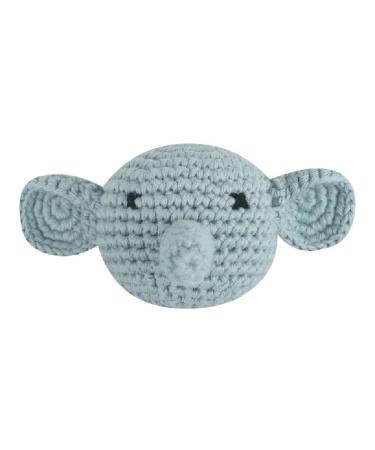 Upgraded Crochet-Beads Baby Pacifier Chain Decorations DIY Mini Knitted Elephant Heads Soft-Cotton PVC-Free Newborn Newborn Teething Toy 569