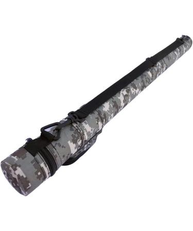 Gator 1x1 Hard Pool Cue Case with Pocket and Carrying Strap - Camo Grey | MSRP $59 - Buy Online on GoSupps.com