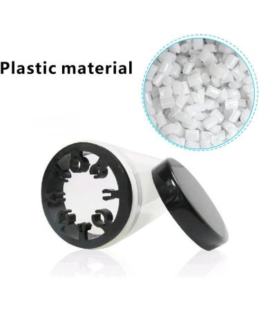 8 Slot Nail Art Brush Cleaner Cup Multipurpose Pen Polish Remover Cleanser Cup Nail Art Tip Brushes Holder Remover Cup for Nail Salon - Buy Online on GoSupps.com