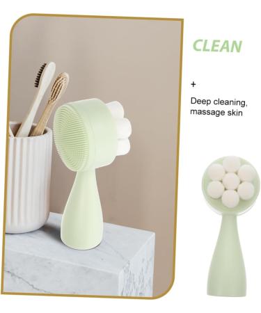 MAGICLULU Face Brush Portable Exfoliating Brush Face Accessory Household Facial Brush Face Supply Facial Supply Household Exfoliating Brush Household Face Cleaner Home Accessory - Buy Online on GoSupps.com