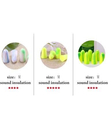 Ear Plugs for Noise Reduction - Soft Soundproof Earplugs (5 Pairs) with Case for Sleep & Study | Best Noise Blocking Earplugs - Buy Online on GoSupps.com
