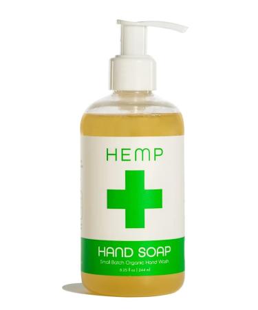 Kalastyle Nordic + Wellness HEMP Liquid Hand Soap | Made with Organic Hemp | Small Batch Organic Hand Wash | No Sulfates Parabens or Silicones | Vegan | Cruelty Free | 8.25 fl oz 355 ml