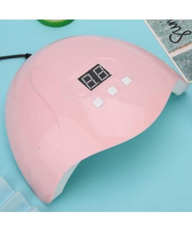 UV LED Nail Lamp 54W 18pcs UV LED Nail Light Portable Nail Lamp Professional Nail Dryer Gel Polish Light with 3 Timers Professional Nail Art Tools(Pink) - Buy Online on GoSupps.com