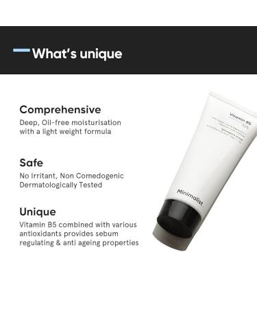 10% Vitamin B5 Gel Face Moisturizer for Oily & Acne-Prone Skin | Fast Absorbing Non-Sticky Fragrance-Free | 50g | Ideal Winter Cream for Men & Women - Buy Online on GoSupps.com