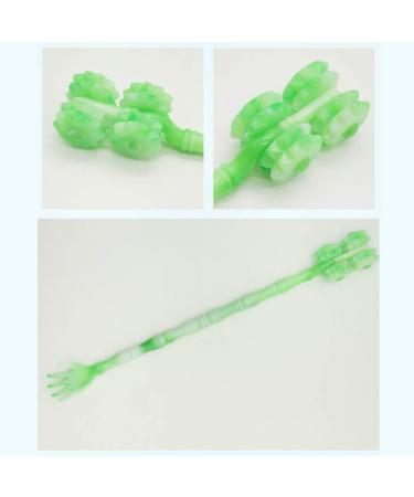 Portable Back Scratcher & Itching Relief Tool | Manual Body Massage Roller - Green - Buy Online on GoSupps.com