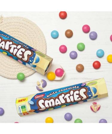 Smarties White Chocolate Hexatube 12 x 36g Delicious Tasty And Twisty Treat Gift Hamper For Birthday Christmas Sold By Kidzbuzz - Buy Online on GoSupps.com