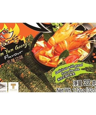 TAO KAE NOI Crispy Seaweed - Tom Yum Goong 32G - Buy Online on GoSupps.com