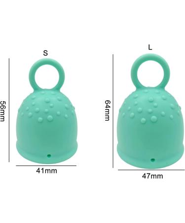 Menstrual Cup for Women - BPA-Free Reusable Soft Silicone 12-Hour Protection Yellow Large | Eco-Friendly Tampon & Pad Alternative - Buy Online on GoSupps.com