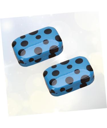 Buy Healeved 6 STK Mini Contact Lens Case - Stylish Colored Contact Lens Containers & Applicators for Safe Storage - Buy Online on GoSupps.com