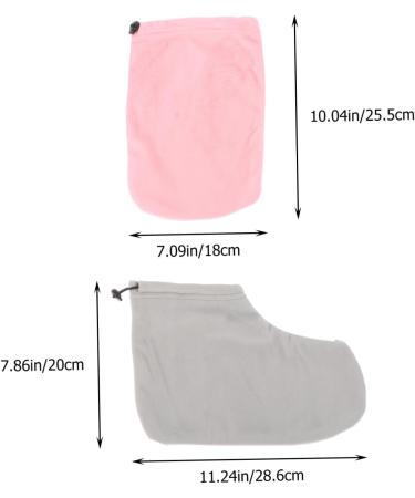 FOMIYES 3 Sets Gloves Paraffin Heated Booties Foot Wax Cover Paraffin Wax Feet Cover Hand Foot Care Tools Beauty Tools Paraffin Wax Mitts Booties Heat Tool Nursing Cover Fabric Pink Spa - Buy Online on GoSupps.com