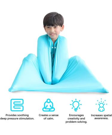 Sensory Sock Medium 47x27 - Stretchy Body Sock for Kids 6-9 with SPD, Autism, ADHD - Deep Pressure Sensory Sack for Self-Calming - Pack of 1 - Buy Online on GoSupps.com