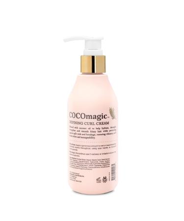 Cocomagic Defining Curl Cream - Extra Frizz Control Split End Protection Paraben & Cruelty Free | Made in USA (8 oz - Buy Online on GoSupps.com