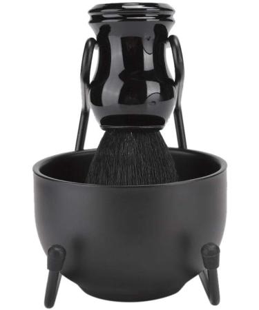 Men Soap Bowl Kit Beauty Salon Soap Bowl Men Brush Stand Hair Brush Stand Holder Bowl for People Of Every Age Luxurious Quality Feeling(Three-piece Suit) - Buy Online on GoSupps.com