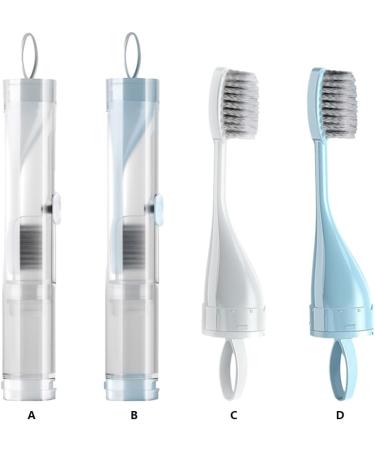 Buy Multi-Colored Washable Soft Manual Toothbrush Set - Sealed Plastic Toothbrushes for Home & Travel Ideal Tooth Cleaning Tool - 5 Series Set with White Brush Head - Buy Online on GoSupps.com