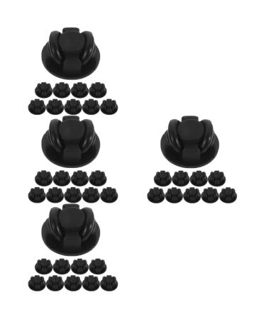 Operitacx 40 STK Mask glasses buckle glasses for masks Face Cover Hearing Protection Extender extension hooks for the face cover Connect glasses holder PP